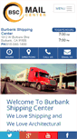 Mobile Screenshot of burbankshippingcenter.com